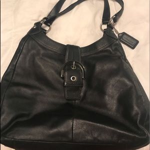 Coach leather purse